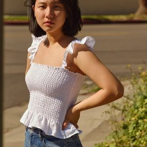 Reformation Junebug top